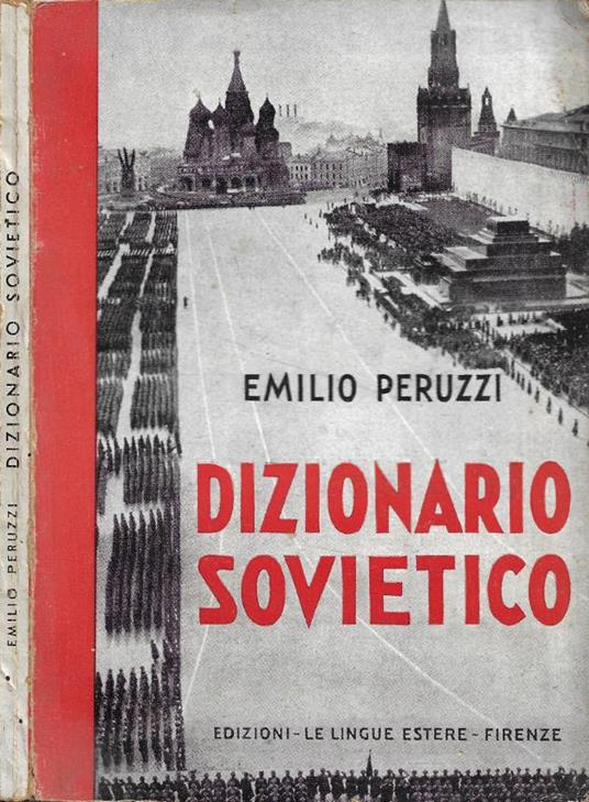 Dizionario Sovietico - Emilio Peruzzi - copertina