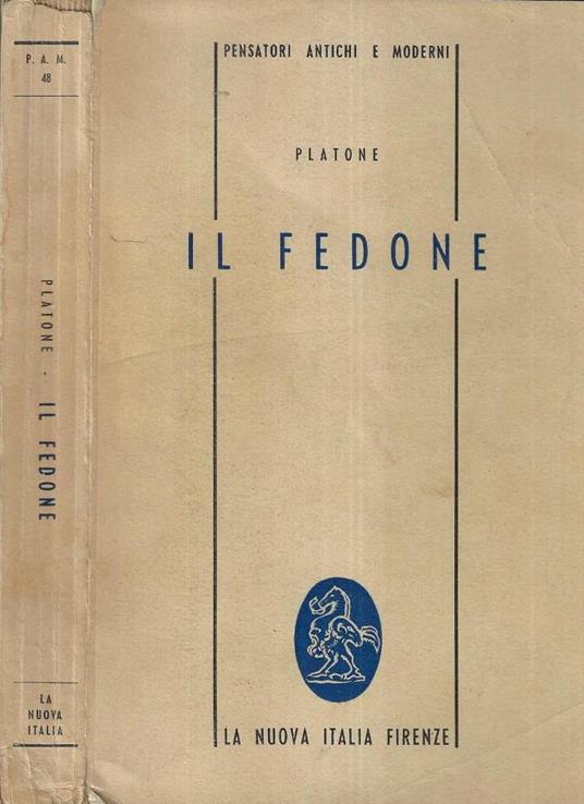 Il Fedone - Platone - copertina