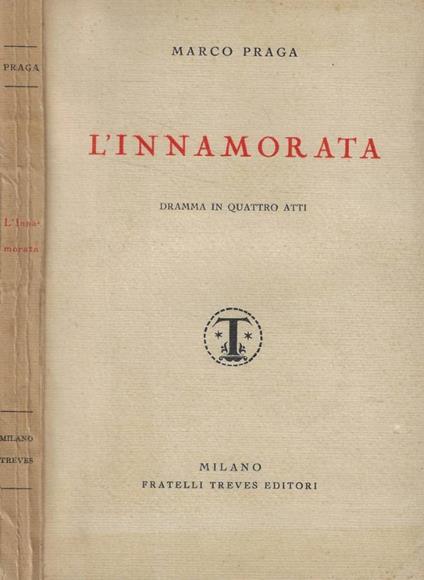 L' innamorata - Marco Praga - copertina