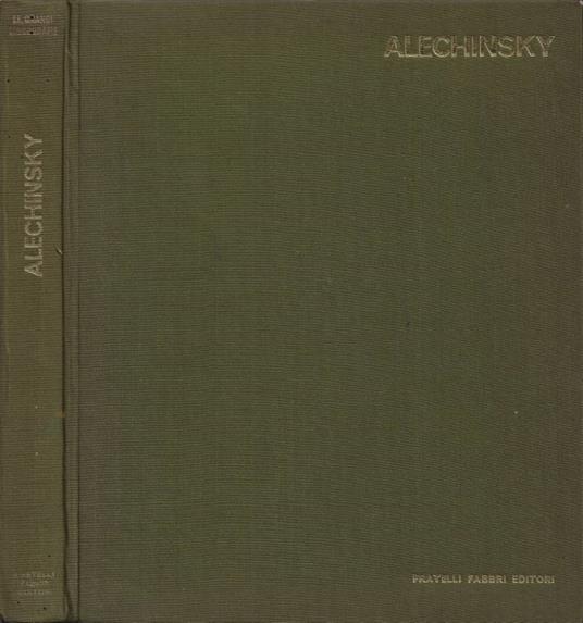 Alechinsky - Jacques Putman - copertina