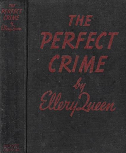 The perfect crime - Ellery Queen - copertina