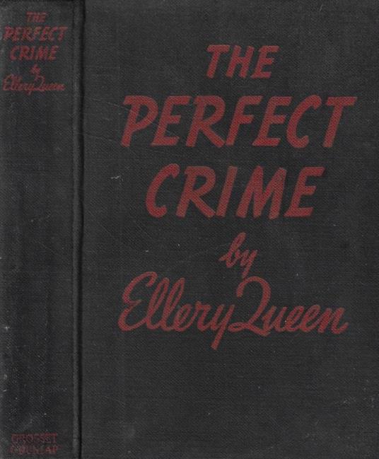 The perfect crime - Ellery Queen - copertina