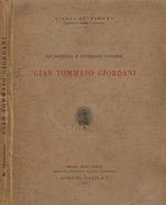 Un patriota e letterato pugliese. Gian Tommaso Giordani