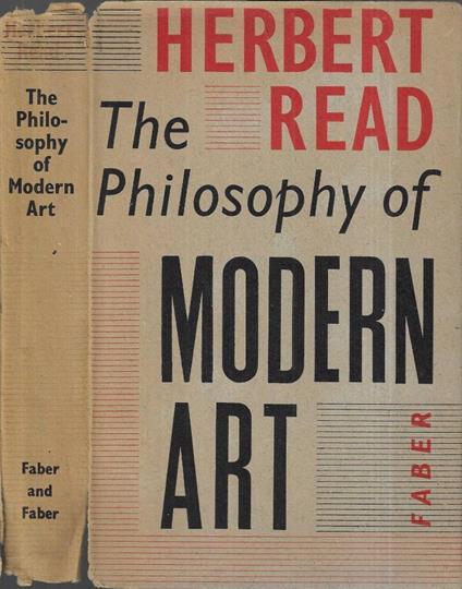 The philosophy of modern art - Herbert Read - copertina