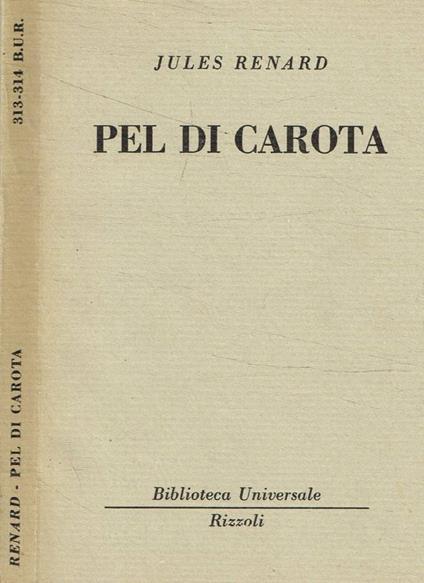 Pel di carota - Jules Renard - copertina