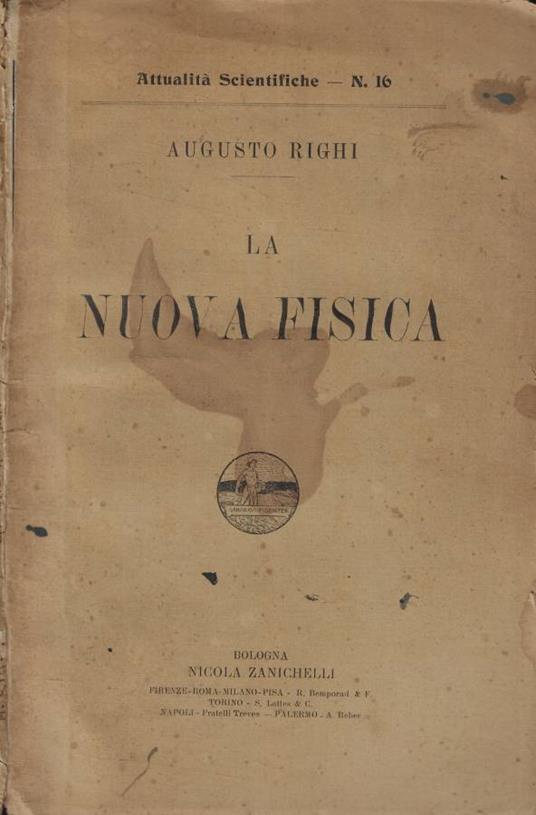 La nuova fisica - Augusto Righi - copertina