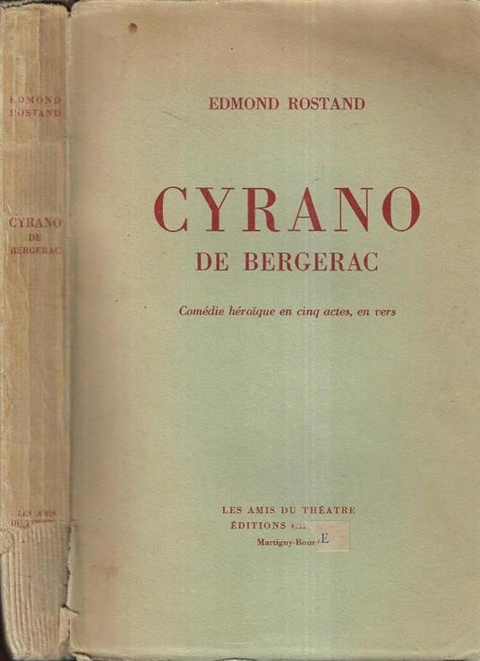 Cyrano de Bergerac - Edmond Rostand - copertina