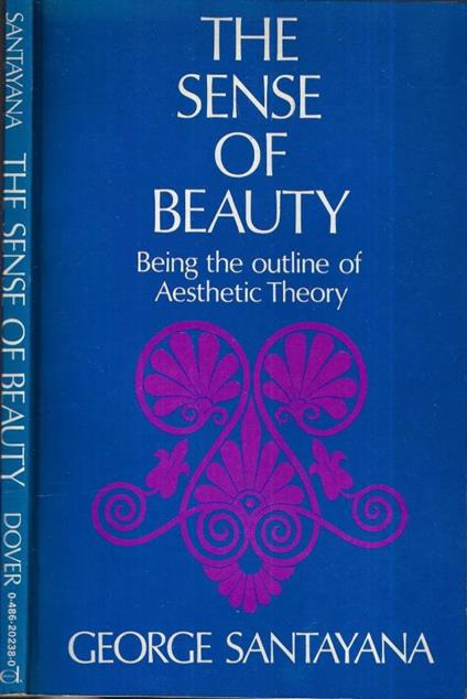 The sense of beauty - George Santayana - copertina