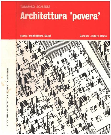 Architettura "povera" - Tommaso Scalesse - copertina