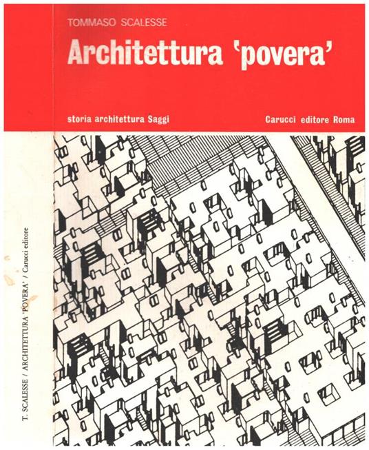 Architettura "povera" - Tommaso Scalesse - copertina