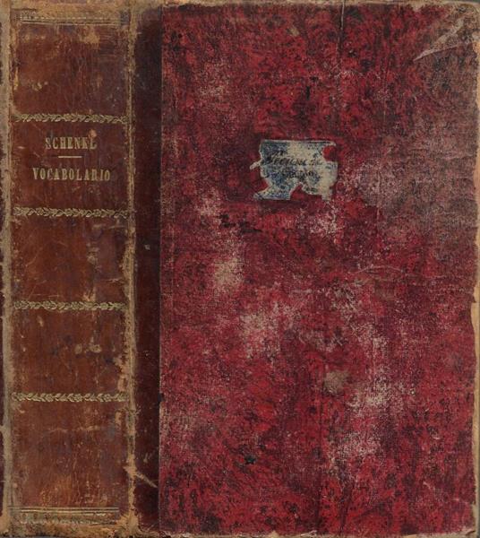 Vocabolario Greco-Italiano per uso dei Ginnasj (dal vocabolario greco-tedesco) - Carlo Schenkl - copertina