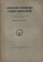 La massoneria secondo il diritto penale canonico e la legislazione napoletana del secolo XVIII