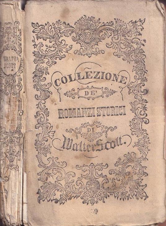 L' officiale di fortuna, vol. I - Walter Scott - copertina