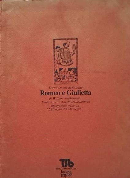 Romeo e Giulietta - William Shakespeare - copertina