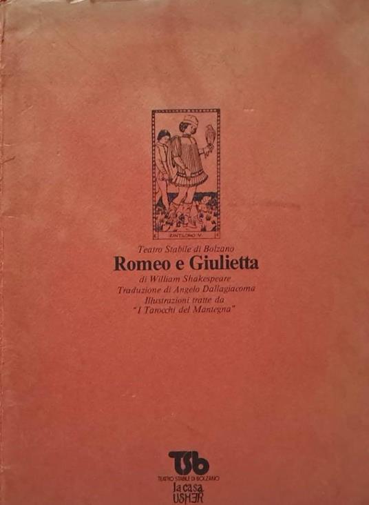 Romeo e Giulietta - William Shakespeare - copertina