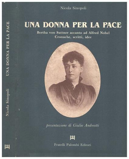 Una donna per la pace - Nicola Sinopoli - copertina