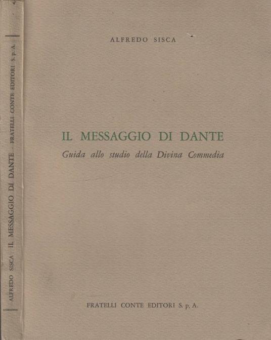 Il messaggio di Dante (Autografo) - Alfredo Sisca - copertina