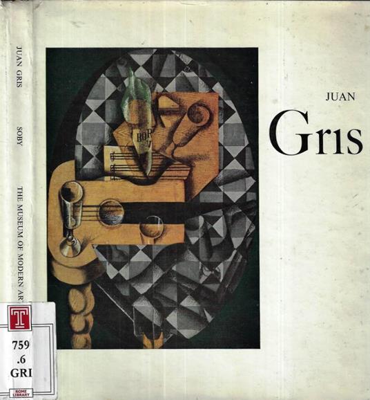 Juan Gris - James Thrall Soby - copertina