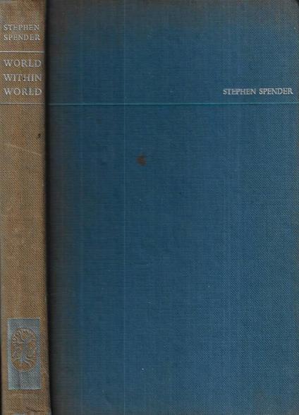 World within world - Stephen Spender - copertina