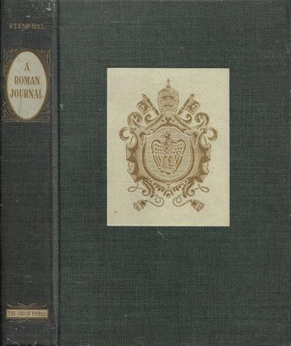 A Roman Journal - Stendhal - copertina