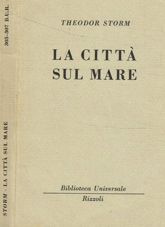 La città sul mare - Theodor Storm - copertina