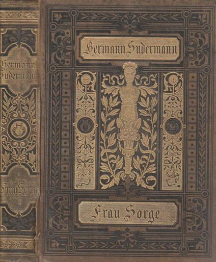 Frau Sorge - Hermann Sudermann - copertina
