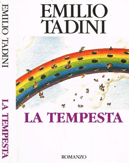 La tempesta - Emilio Tadini - copertina