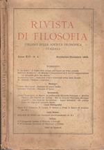 Rivista di filosofia anno XIV, n 4, nov-dic 1923