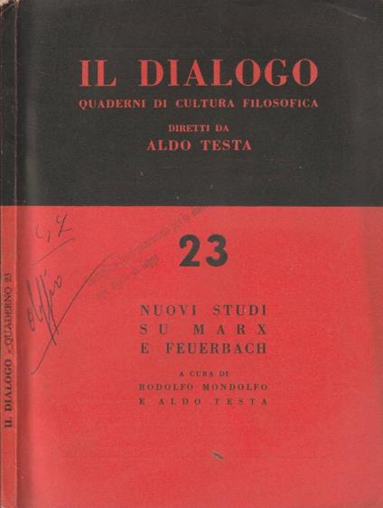 Il Dialogo anno VI, n 23, lug-set 1963 - Aldo Testa - copertina