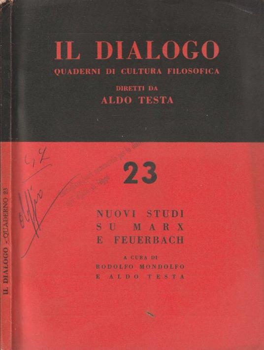 Il Dialogo anno VI, n 23, lug-set 1963 - Aldo Testa - copertina