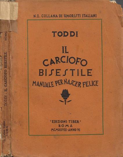 Il Carciofo Bisestile - Toddi - copertina