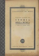 Pagine scelte di storia della musica
