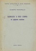 Nazionalità e unità europea nel programma mazziniano