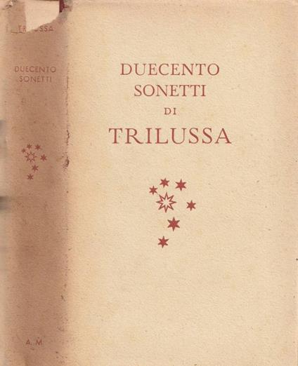 Duecento sonetti - Trilussa - copertina