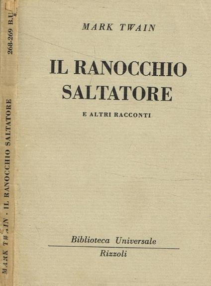 Il ranocchio saltatore e altri racconti - Mark Twain - copertina