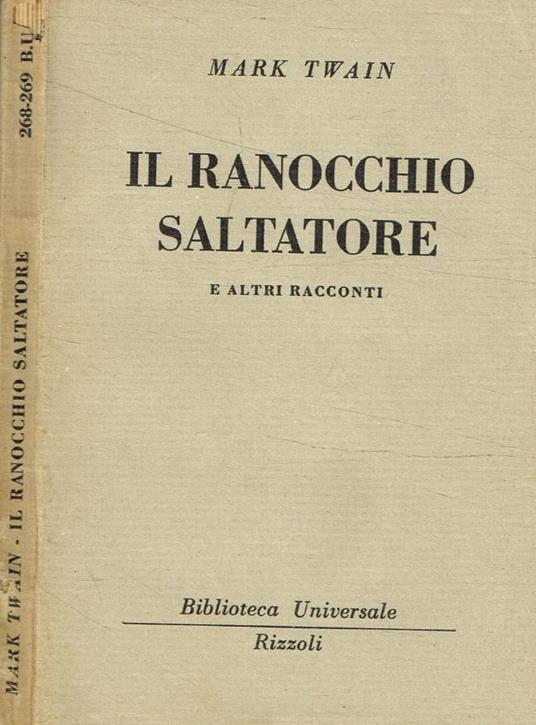 Il ranocchio saltatore e altri racconti - Mark Twain - copertina