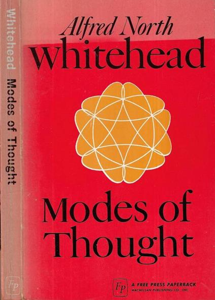 Modes of thought - Alfred North Whitehead - copertina