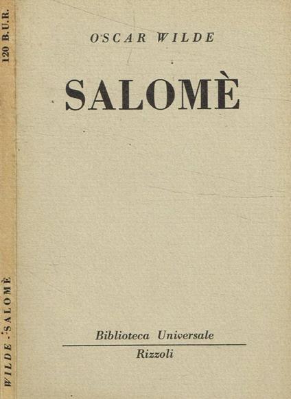 Salomè - Oscar Wilde - copertina