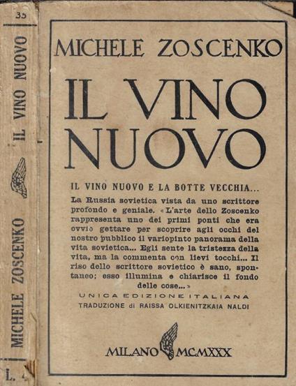 Il vino nuovo - Michele Zoscenko - copertina