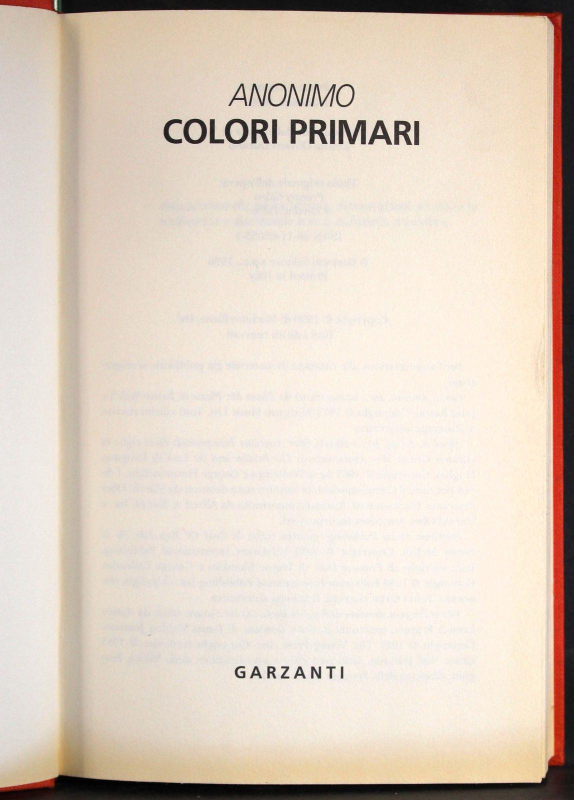 Colori primari