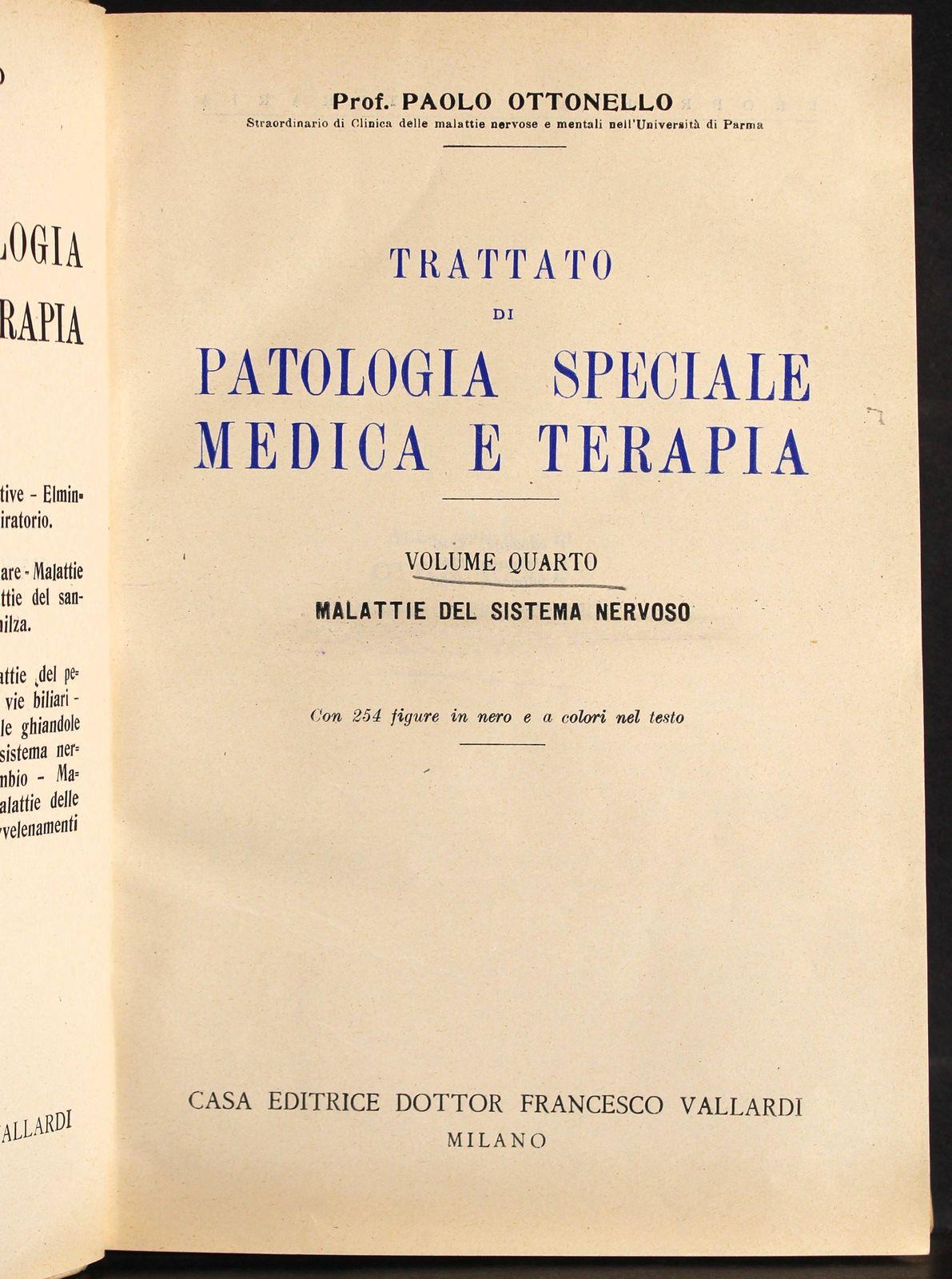 Trattato di patologia speciale medica e terapia. Vol 4