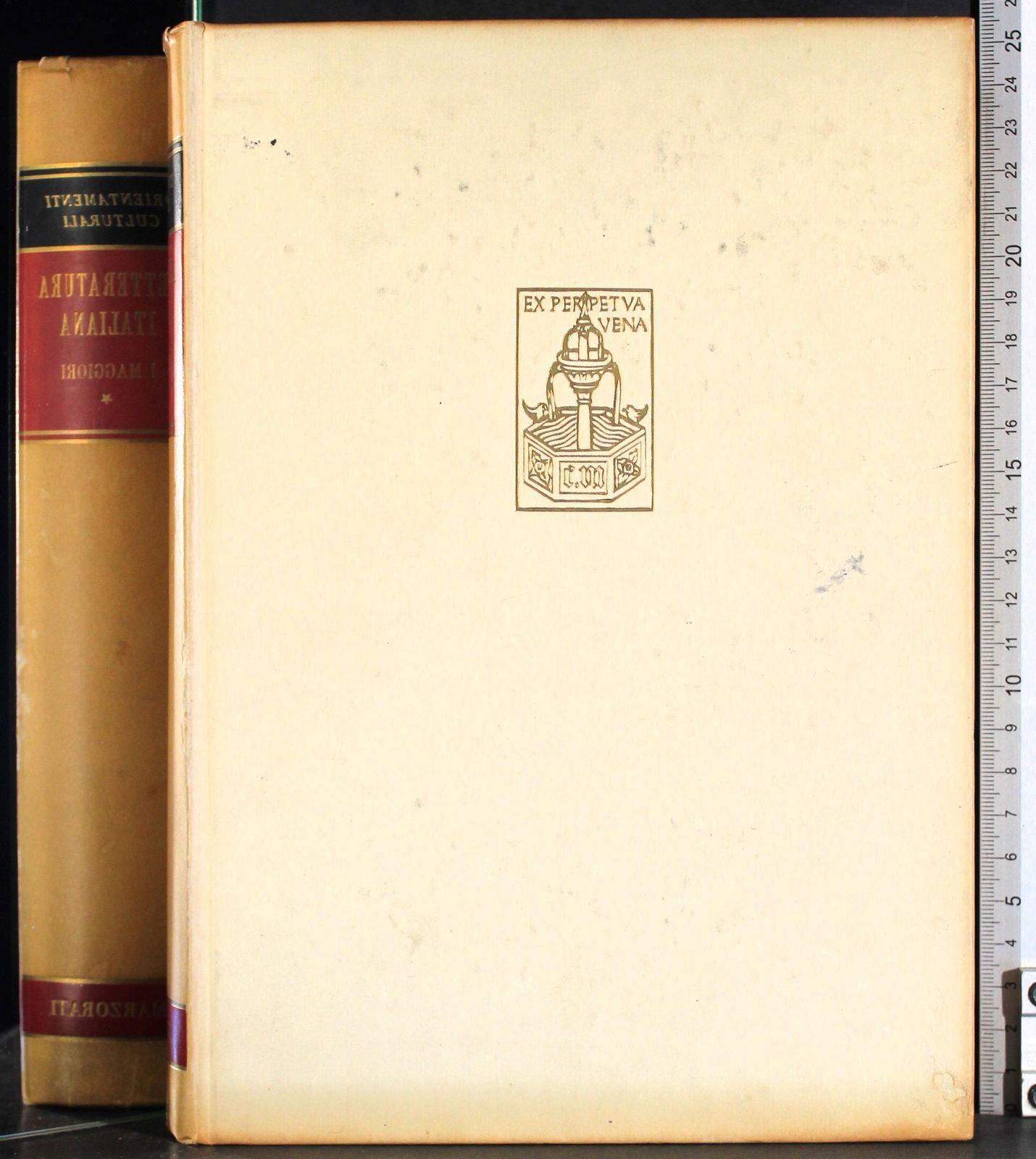 Letteratura italiana. I maggiori. Vol 1-2