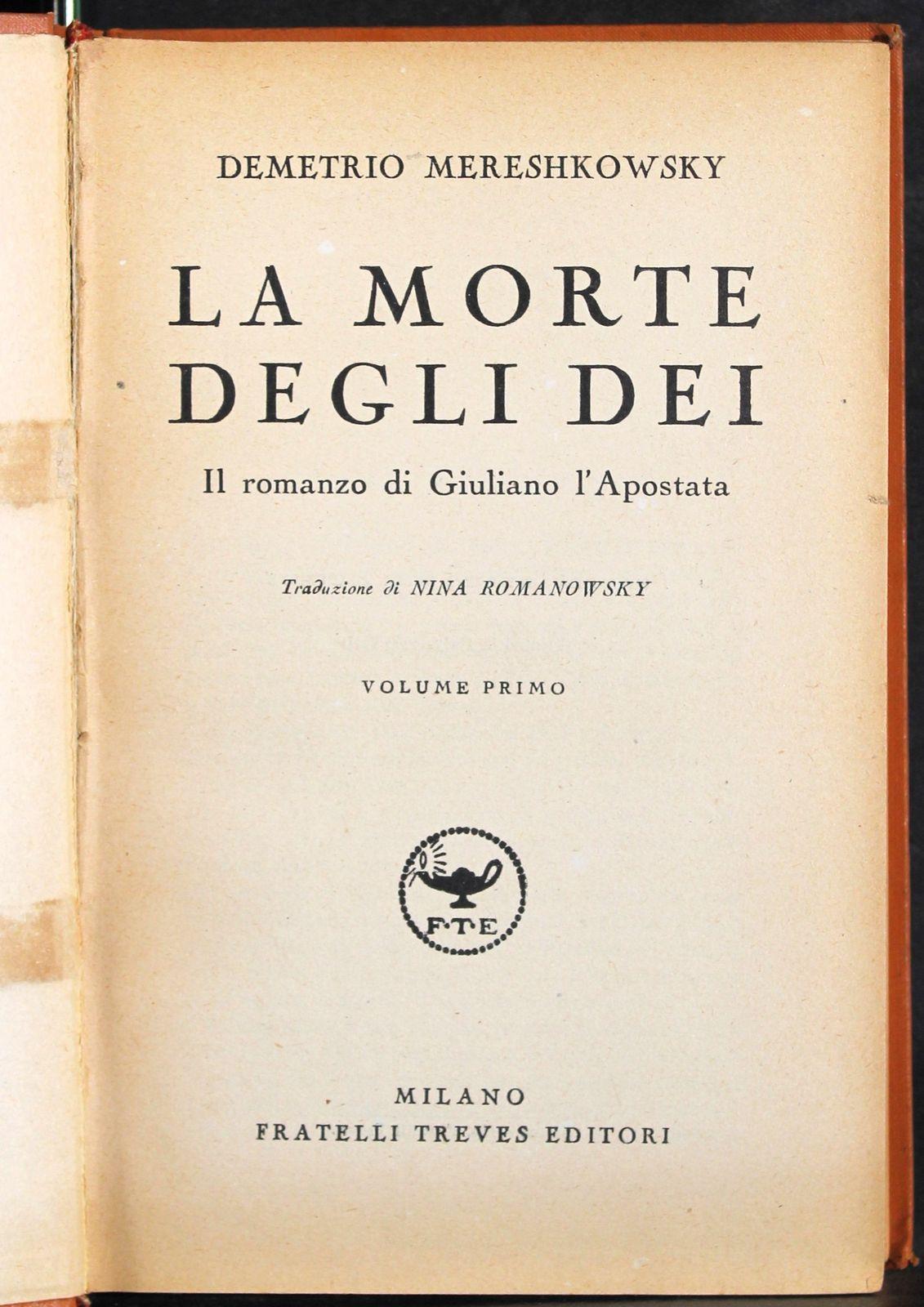 La morte degli dei. Vol 1-2