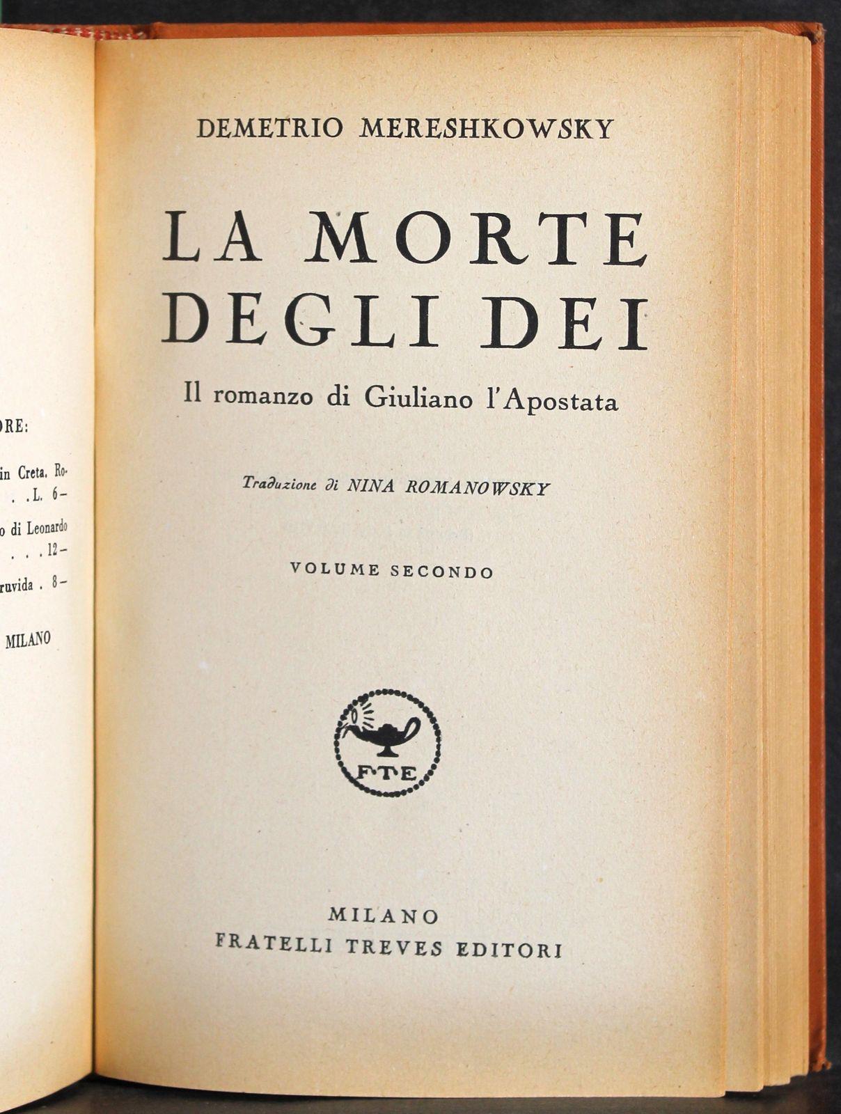 La morte degli dei. Vol 1-2