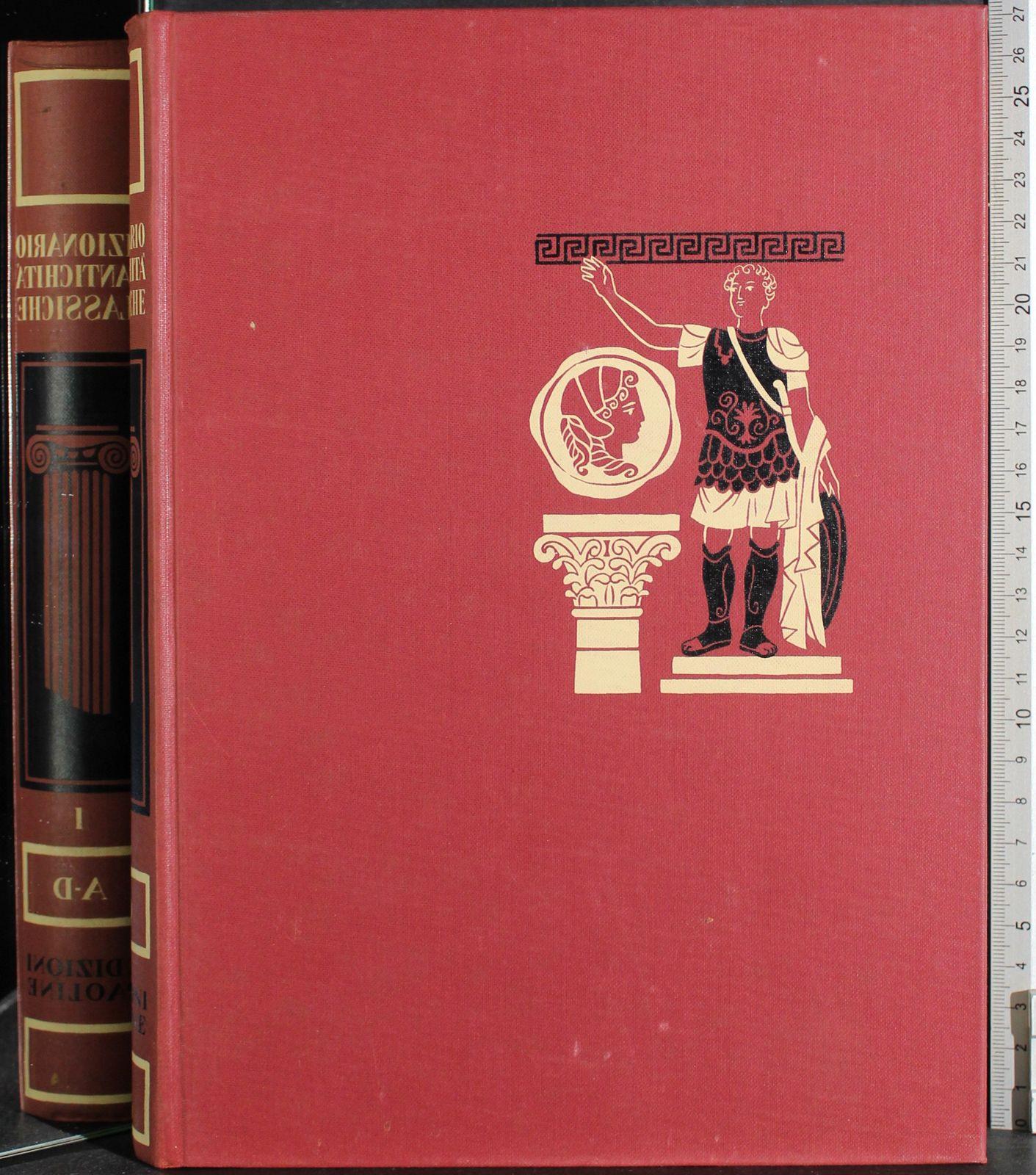 Dizionario di antichità classiche. 3 Volumi