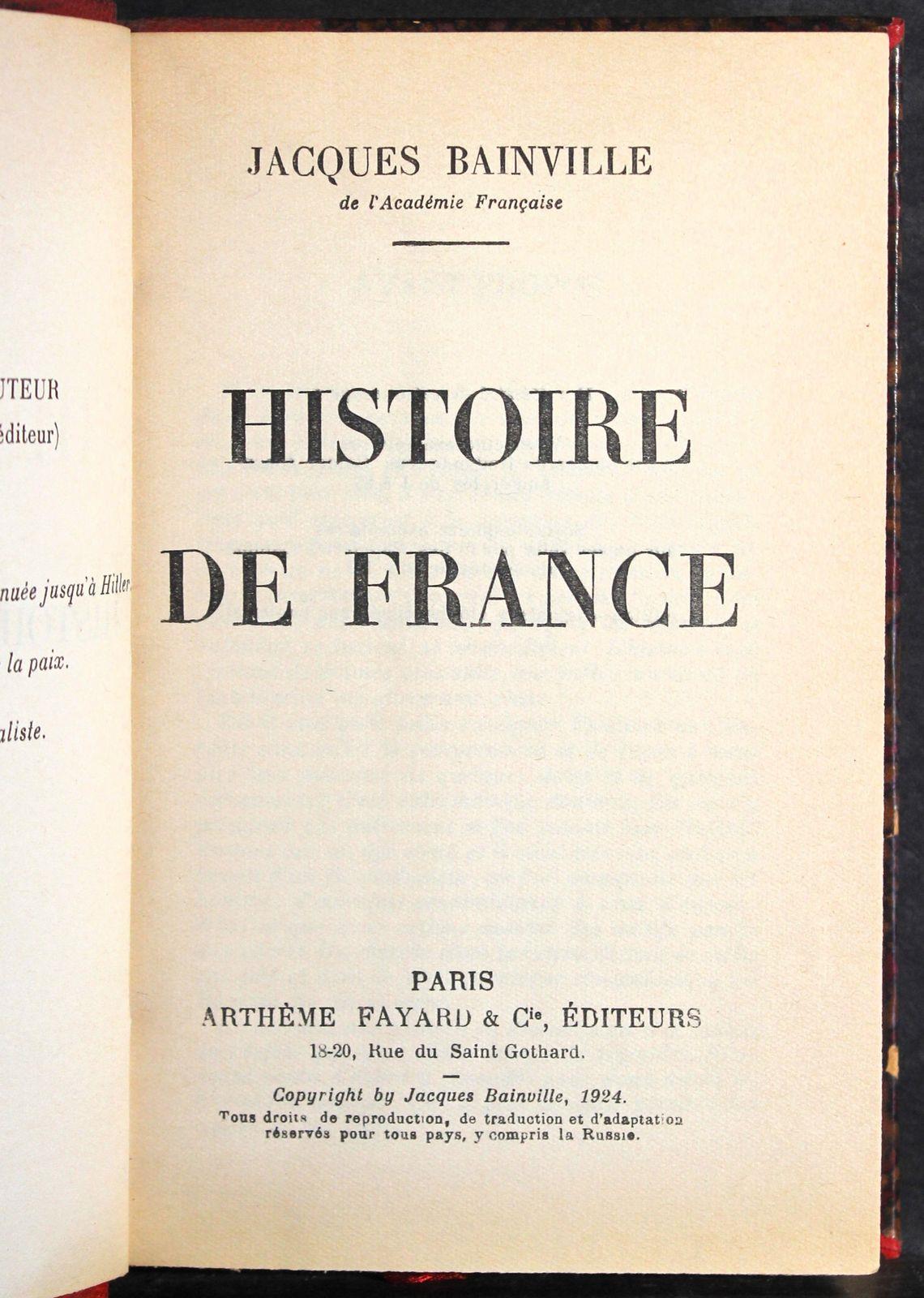 Histoire de France
