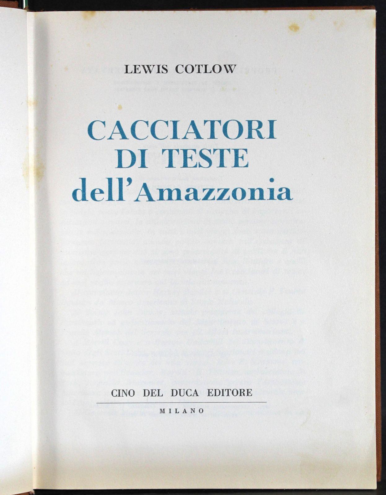 Cacciatori di teste dell'amazzonia