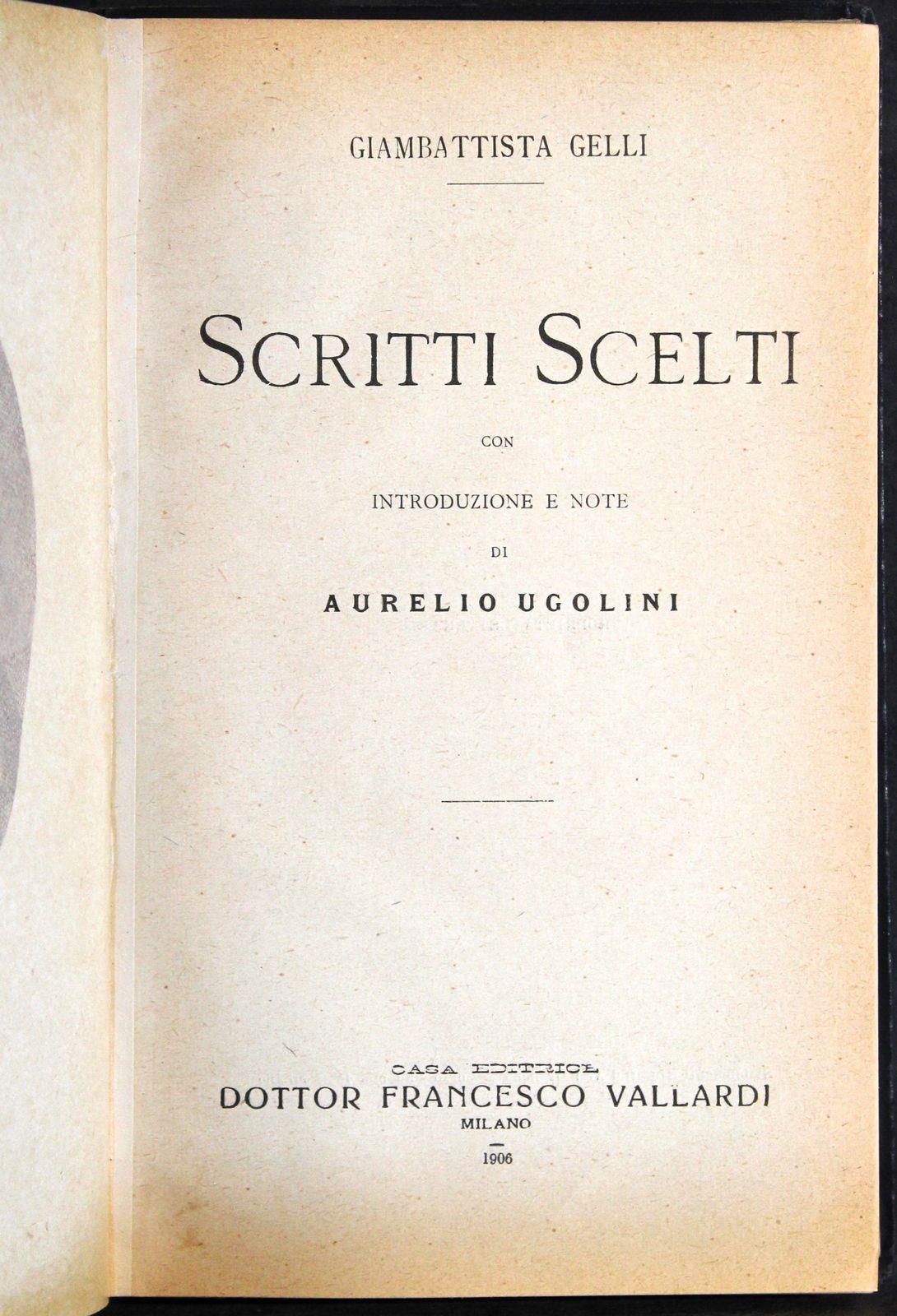 Scritti scelti