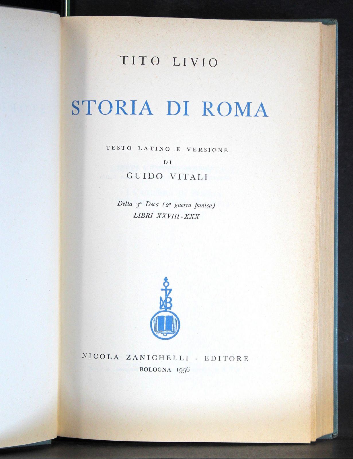 Storia di Roma. Libri XXVIII-XXX