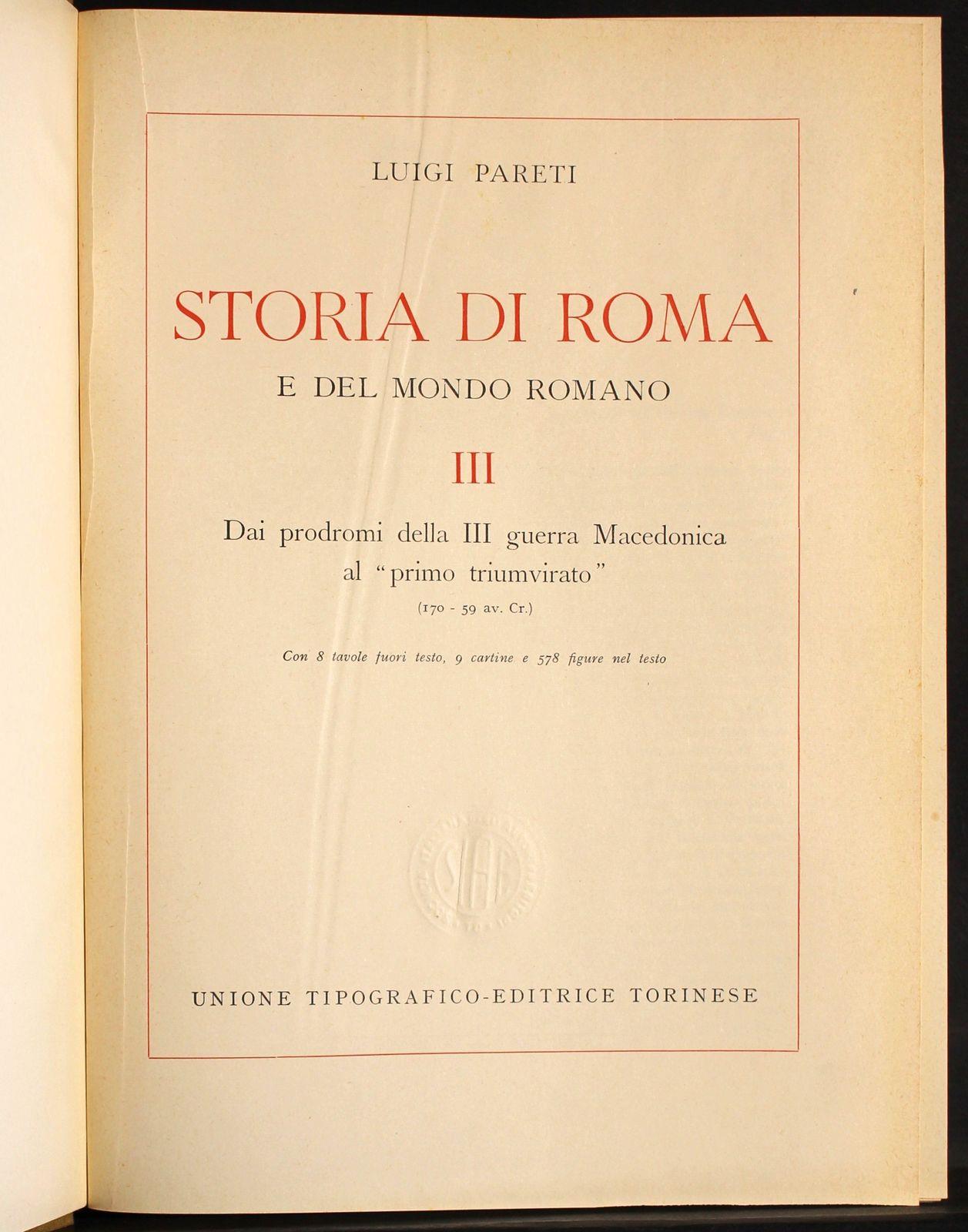 Storia di Roma e del mondo romano. Vol 3